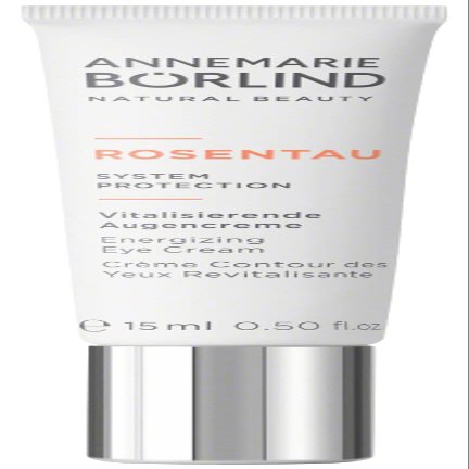 ANNEMARIE BRLIND  ROSE DEW Energizing Eye Cream  Regenerating and Rehydrating, with Alpenrose extract and Himalayan cherry oil, vegan, 0.50 Fl. Oz.