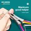 MR.GREEN Cuticle Nippers Gorgeous Colorful Cuticle Scissors Nail Manicure Clippers Trimmer Dead Skin Remover Cutters Beauty Tool (Colored Titanium) view 2