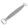 Beaupretty Silicone Back Scrubber Exfoliating Towel Dual-sided Rubbing for Shower Long Strip Design Hand Pull-rings for and Convenient Use Bathing Grey Random Style view 4