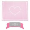 2pcs Manicure Hand Pillow Hand Pad Nail Hand Rest Nail Art Tool Nail Pillow Hand Rest Salon Shop Armrest Nail Armrest Silicone Nail Cushion Desk Pink Plastic Hand Rest Pad Cosmetic view 1