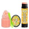 Mango Madness Soothing & Luscious Lips by OverSoyed Exfoliator & Chapped Lip Repair Lip Care Combo | Artisan Handcrafted to Order Tropical Citrus Sweet Mango Flavored Exfoliating Sugar Lip Scrub & Lip Moisturizer Balm Gift Set view 1