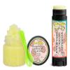 Playful Pineapple Soothing & Luscious Lips by OverSoyed Exfoliator & Chapped Lip Repair Lip Care Combo | Artisan Handcrafted to Order Pineapple Grapefruit Orange Sweet Sugary Flavored Exfoliating Sugar Lip Scrub & Lip Moisturizer Balm Gift Set view 1