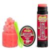 Red Velvet Cake Soothing & Luscious Lips by OverSoyed Exfoliator & Chapped Lip Repair Lip Care Combo | Artisan Handcrafted to Order Moist Chocolate Cake Vanilla Sugary Frosting Flavored Exfoliating Sugar Lip Scrub & Lip Moisturizer Balm Gift Set view 1