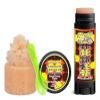 Peanut Butter Pieces Soothing & Luscious Lips by OverSoyed Exfoliator & Chapped Lip Repair Lip Care Combo | Artisan Handcrafted to Order Peanut Butter Vanilla Sugar Flavored Exfoliating Sugar Lip Scrub & Lip Moisturizer Balm Gift Set view 1