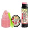 Fully Bloomed Soothing & Luscious Lips by OverSoyed Exfoliator & Chapped Lip Repair Lip Care Combo | Artisan Handcrafted to Order Rose Petal Woody Greenness Flavored Exfoliating Sugar Lip Scrub & Lip Moisturizer Balm Gift Set view 1