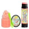 Mai Tai Punch Soothing & Luscious Lips by OverSoyed Exfoliator & Chapped Lip Repair Lip Care Combo | Artisan Handcrafted to Order Tropical Pineapple Grapefruit Orange Lime Mango Flavored Exfoliating Sugar Lip Scrub & Lip Moisturizer Balm Gift Set view 1
