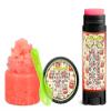 Jammin' Like Schmuckers Soothing & Luscious Lips by OverSoyed Exfoliator & Chapped Lip Repair Lip Care Combo | Artisan Handcrafted to Order Strawberry Jelly Sugar Sweet Lemon Flavored Exfoliating Sugar Lip Scrub & Lip Moisturizer Balm Gift Set view 1