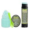 Mind Peace Soul Soothing & Luscious Lips by OverSoyed Exfoliator & Chapped Lip Repair Lip Care Combo | Artisan Handcrafted to Order Herbal Relaxing Woody Floral Musky Flavored Exfoliating Sugar Lip Scrub & Lip Moisturizer Balm Gift Set view 1