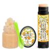 Oh Honey! Soothing & Luscious Lips by OverSoyed Exfoliator & Chapped Lip Repair Lip Care Combo | Artisan Handcrafted to Order Sweet Honey Floral Tupelo Flavored Exfoliating Sugar Lip Scrub & Lip Moisturizer Balm Gift Set view 1