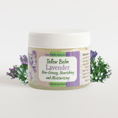 Creatrix Solutions Tallow Balm Lavender 2 OZ