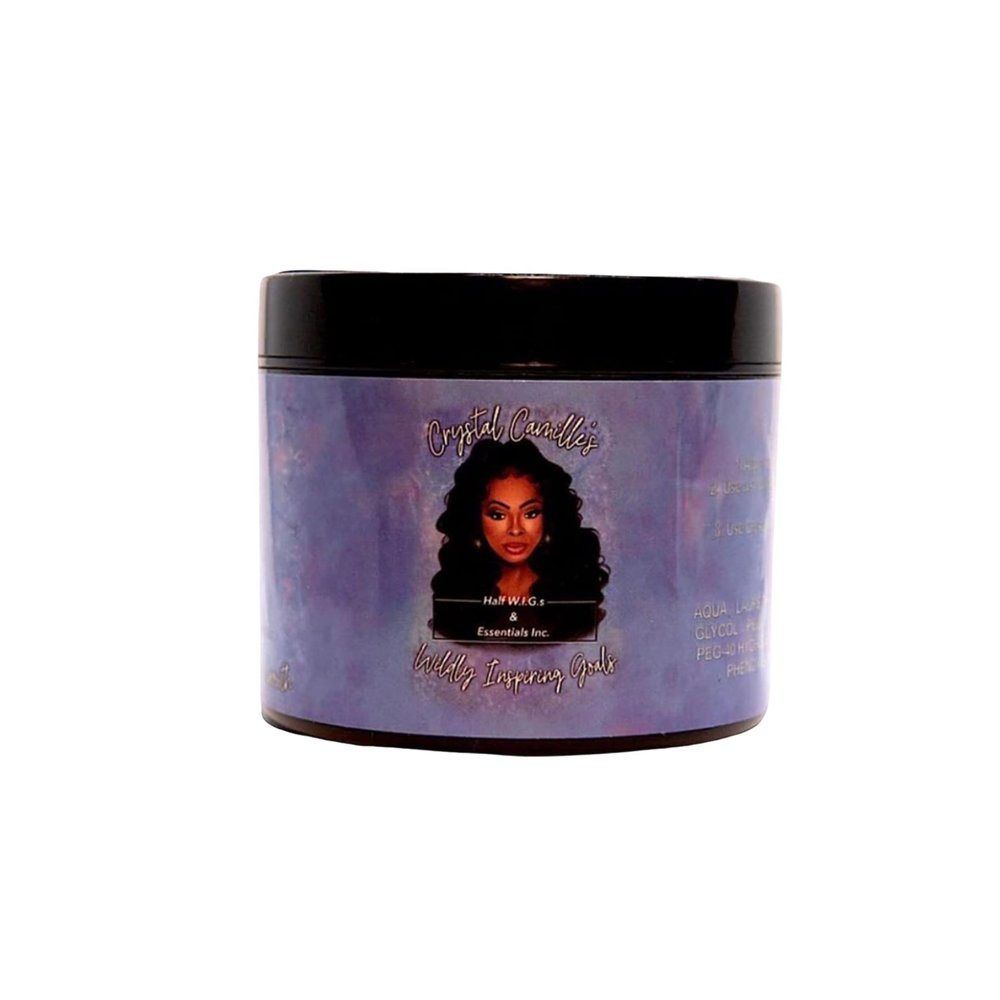 CRYSTAL CAMILLE'S HALF W.I.G.S & ESSENTIALS INC. WILDLY INSPIRING GOALS THE BEAUTY CZAR Edge Control