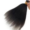 I Tip Human Hair Extension Kinky Straight Pre Bonded Microlinks Brazilian Remy Hair Coarse Italian Yaki Micro Beads Stick I Tip Hair For Black Women 100g 100strands (22inch 100strands, #1(Jet Black)) view 4