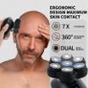 UPTARD 2025 New Upgrade Magnetic Head Shavers for Bald Men, Electric Razor for Men, Mens Shaving with Nose Hair Sideburns Trimmer, LED,Travle Lock view 2