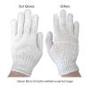 Aquasentials Exfoliating Bath Gloves (4 Pairs) (White Only) view 2