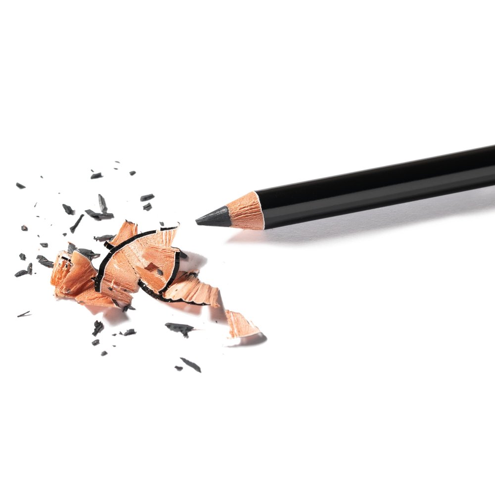 Eye Embrace Liz Classic: Warm Medium Gray Wooden Eyebrow Pencil Waterproof, Double-Ended Pencil with Sharpener & Spoolie Brush, Cruelty-Free