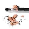 Eye Embrace Liz Classic: Warm Medium Gray Wooden Eyebrow Pencil  Waterproof, Double-Ended Pencil with Sharpener & Spoolie Brush, Cruelty-Free view 4