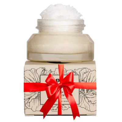 Poppy & Pout Natural Lip Scrub, Moisturizing Sugar Scrub for Dry Lips, Lip Scrubber Exfoliator with Essential Oils Smooths and Hydrates Lips, In Recyclable Glass Jars, Cruelty Free - Marshmallow Creme
