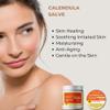 Calendula Salve, Skin Soothing Calendula Cream, Marigold Balm, Herbal Moisturizer for Dry Skin view 3
