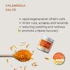 Calendula Salve, Skin Soothing Calendula Cream, Marigold Balm, Herbal Moisturizer for Dry Skin view 4