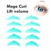 Libeauty Lash Lift Rods & Y Comb Kit - 10 Pcs 5-Size Reusable Silicone Lash Lift Pads with Y Brush, DIY Eyelash Perming Shields and Tools for Professional Lash Lifting (Green) view 4
