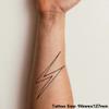 Azeeda 'Lightning Bolt' Temporary Tattoo - Water Resistant, Skin-Safe, Non-Toxic Transfer (TO00044058) view 2
