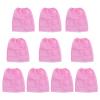 Beaupretty Disposable SPA Wrap Women Wrap Skirts Towel Bath Wrap with Adjustable Closure Salon Bath Skirts for Women Spa Salon Pink 10pcs view 1