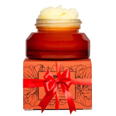 Poppy & Pout Natural Lip Scrub, Moisturizing Sugar Scrub for Dry Lips, Lip Scrubber Exfoliator with Essential Oils Smooths and Hydrates Lips, In Recyclable Glass Jars, Cruelty Free - Blood Orange Mint