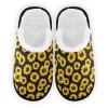 Umidedor Sunflower Slippers For Women Girls, Soft Memory Foam Non-Slip Indoor House Slippers Home Shoes For Bedroom Hotel Travel Spa 5-8 view 1