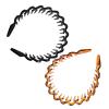 FOMIYES 2PCS Headbands with Teeth Suitable for Beauty Care& Dress Up, Wave Teeth Hair Comb Head Wear Accessory for Women/Girls   view 1
