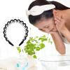 FOMIYES 2PCS Headbands with Teeth Suitable for Beauty Care& Dress Up, Wave Teeth Hair Comb Head Wear Accessory for Women/Girls   view 2