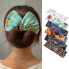 Avtytsda 6 pcs Deft Hair Bun Maker Hair Bun Tool Magic Clip Hair Bun Maker Hairstyle Twister Flexible Reusable Elastic Bands for Girl Women Hairstyle Tool (B) view 1