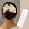 Avtytsda 6 pcs Deft Hair Bun Maker Hair Bun Tool Magic Clip Hair Bun Maker Hairstyle Twister Flexible Reusable Elastic Bands for Girl Women Hairstyle Tool (A) view 2