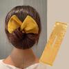 Avtytsda 6 pcs Deft Hair Bun Maker Hair Bun Tool Magic Clip Hair Bun Maker Hairstyle Twister Flexible Reusable Elastic Bands for Girl Women Hairstyle Tool (A) view 3