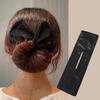 Avtytsda 6 pcs Deft Hair Bun Maker Hair Bun Tool Magic Clip Hair Bun Maker Hairstyle Twister Flexible Reusable Elastic Bands for Girl Women Hairstyle Tool (A) view 4