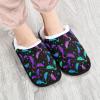 Umidedor Halloween Bats Stars Mens Slippers, Soft Memory Foam Non-Slip Indoor House Slippers Home Shoes for Bedroom Hotel Travel Spa view 3