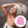 10pcs Non-woven Bath Skirt Non-woven Fabric Bathrobe Non-woven Fabric Bath Skirts Women Bath Skirt Comfortable Bath Towel One-time Bath Skirt Female Bath Skirts Simple Bath Skirt view 2