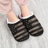 Umidedor Vintage Brown American Flag Mens Slippers, Soft Memory Foam Non-Slip Indoor House Slippers Home Shoes for Bedroom Hotel Travel Spa view 3