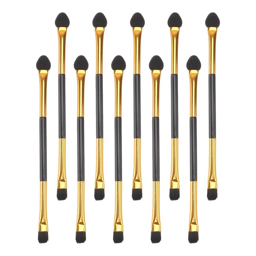 Eye Makeup Eye Makeup Double Ended Brush 20Pcs Double- headed Shadow Brush Soft Fiber Women liner Brow Brow