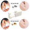 4 PCS Self Ear Piercing Gun Kit, Disposable Ear Piercing Gun Tool Set with Stud Earrings and Clean for Salon Home Use (3MM) view 2