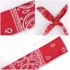 Ondder Wire Headbands for Women Paisley Wired Headbands Cute Bandana Headband Fashion Headbands Head Wraps for Women Girls Hair Accessories for Women view 3