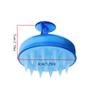 Head Scalp Massage Brush, Soft Silicone Shampoo Brush for Wet and Dry Hair, Clean Exfoliate, Promote Hair Growth Scalp Care Comb for Women Men Pet (Minty Green) view 2
