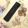 3 Pieces Hair Bun Maker for Women French Hairstyle Twist Donut Flexible Former Accessories Lazy Curler for Women Long Hair Styling(Black, Beige, Khaki) view 2