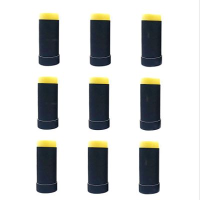 Healthcom 10 Pcs 2 Oz Paperboard Lip Balm Tubes Cardboard Tubes Empty DIY Lipstick Tube Refillable Lip Gloss Container Solid Perfume Tubes 60g Chapstick Container for Cosmetic Samples Deodorant(Black)