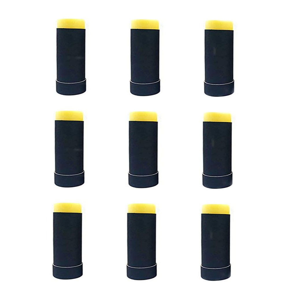 Healthcom 10 Pcs 2 Oz Paperboard Lip Balm Tubes Cardboard Tubes Empty DIY Lipstick Tube Refillable Lip Gloss Container Solid Perfume Tubes 60g Chapstick Container for Cosmetic Samples Deodorant(Black)