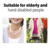 Long Handled Hair Combs, Curved Handles Comb for Elderly Hand Disabled People view 4