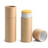 Healthcom 10 Pcs 2 Oz Paperboard Lip Balm Tubes Cardboard Tubes Empty DIY Lipstick Tube Refillable Lip Gloss Container Solid Perfume Tubes 60g Chapstick Container for Cosmetic Samples Deodorant(Brown) view 4