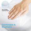 Bath Pillow for Tub Luxury Bathtub Pillow for Head and Neck 4D Air Mesh Spa Bath Tub Pillow Headrest with Non-Slip 6 Strong Suction Cups Bathtub Pillow Soaking Tub Bathroom Bath Gifts view 3