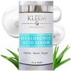 Kleem Pure Hyaluronic Acid Serum for Face with Vitamin C, Vitamin E & Green Tea | Anti Aging Hydrating Serum to Plump, Firm, Moisturize & Repair Skin | Plant-Powered Facial for Fine Lines | 1 fl oz view 1