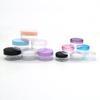 100pcs 2g 3g 5g 10g 15g 20g Plastic Empty Clear Cosmetic Jar Makeup Containers Eyeshadow Lip Balm Lotion Transparent Sample Bottles Vials Cream Pots Gel Box 2ml 3ml 5ml 10ml 15ml 20ml (2g,Clear) view 2