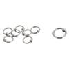 Botreelife 60Pcs Tongue Lip Nose Ring Body Jewelry Piercing Practical Kit Body Jewelry Piercing Tools,Silver view 4